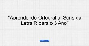 Son Da Letra R